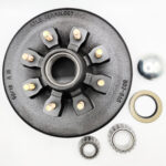 Drum Kit; AXLETEK; 12in. 8 on 6.5; 1/2in. Stud