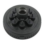 Drum; 12in; 7K; 8 on 6.5in;  9/16 studs; Complete Assembly